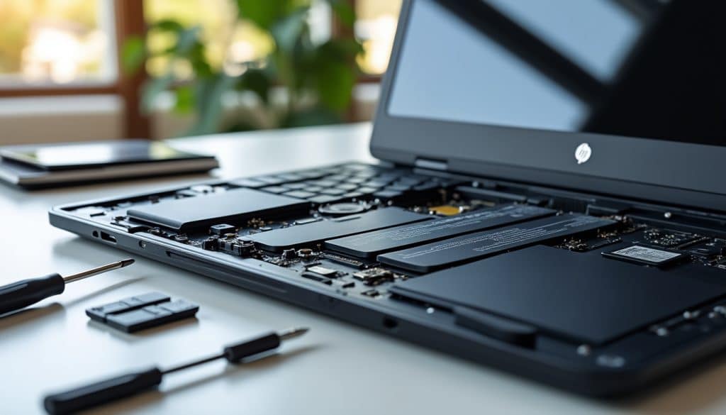 Batterie pour ordinateur portable hp : le réglage pas à pas