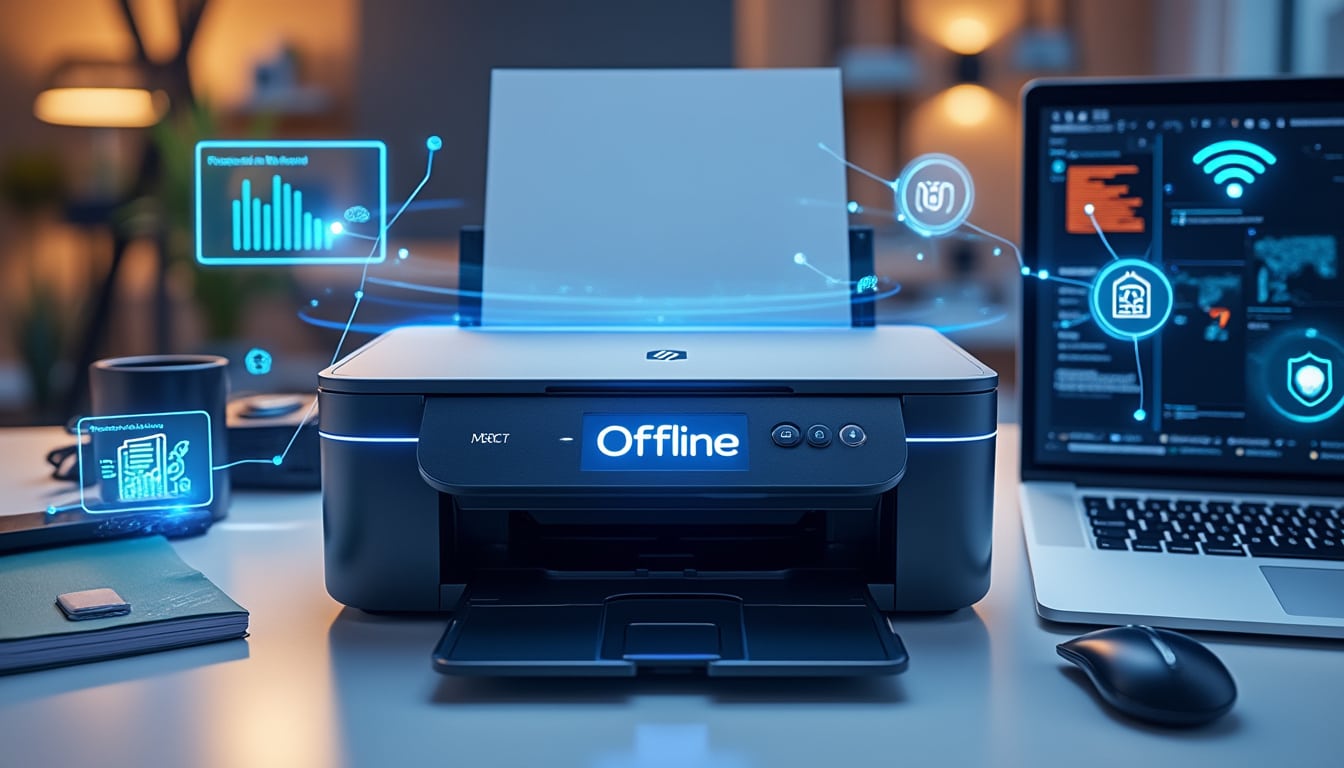 Imprimante hors connexion que faire : specs et compatibilité