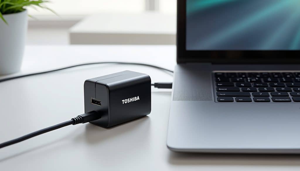 Chargeur pour ordinateur portable toshiba : le réglage pas à pas
