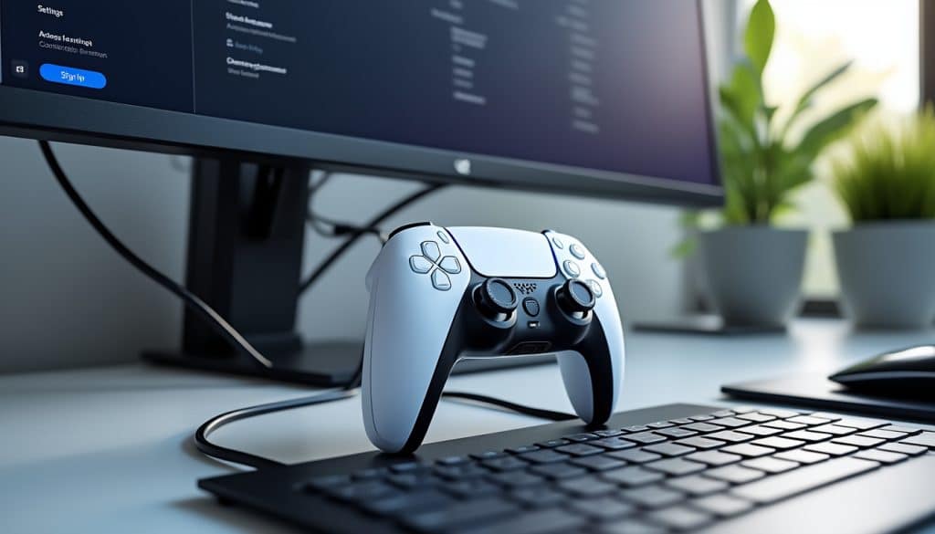 Connecter manette PS5 sur pc : le réglage expliqué pas à pas